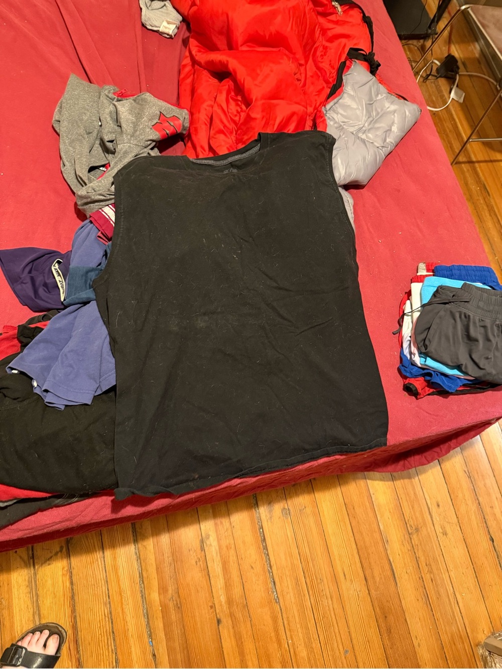 Fruit of the Loom Black Men's Tank Top